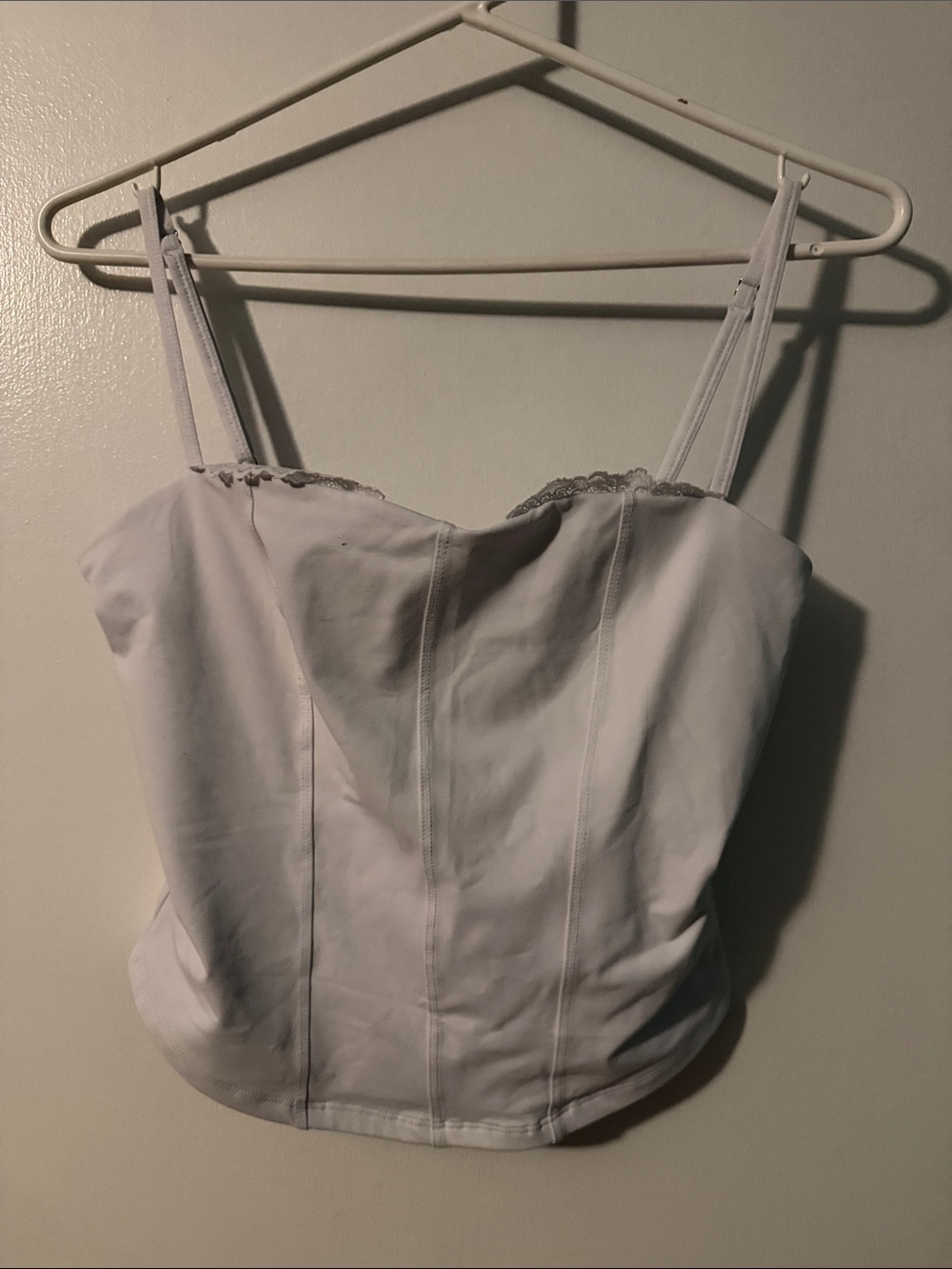 Women's Cropped Corset-like Tank/Cami